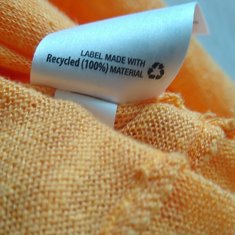 Alfani Women's knit Creamsicle Orange Cardigan - Picture 9 of 9